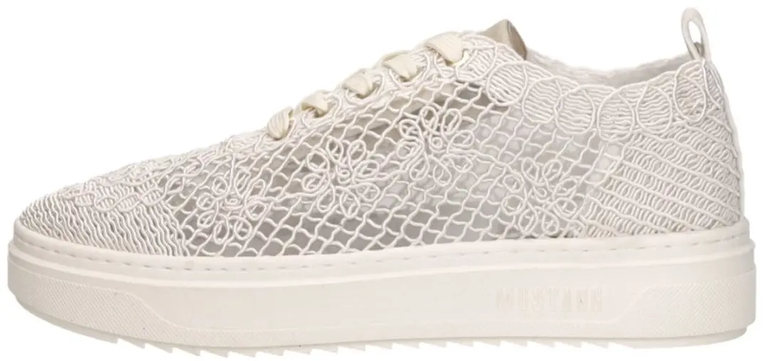 Mustang Sneakers Laag Sneakers Laag - Beige - Maat 38 - afbeelding 2 van 6