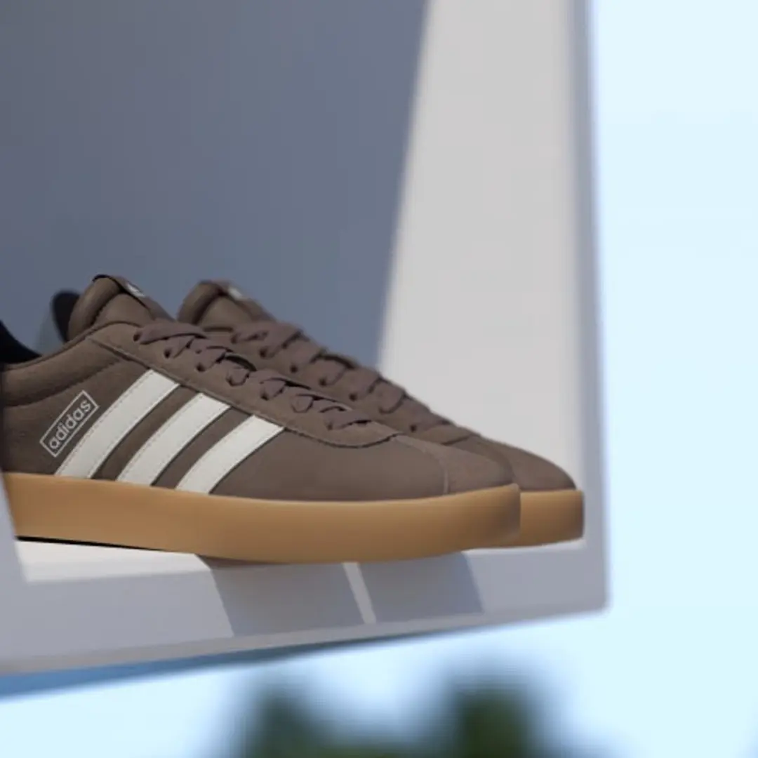 adidas Vl Court 3.0 NLF94 Schoenen - Bruin - afbeelding 2 van 6