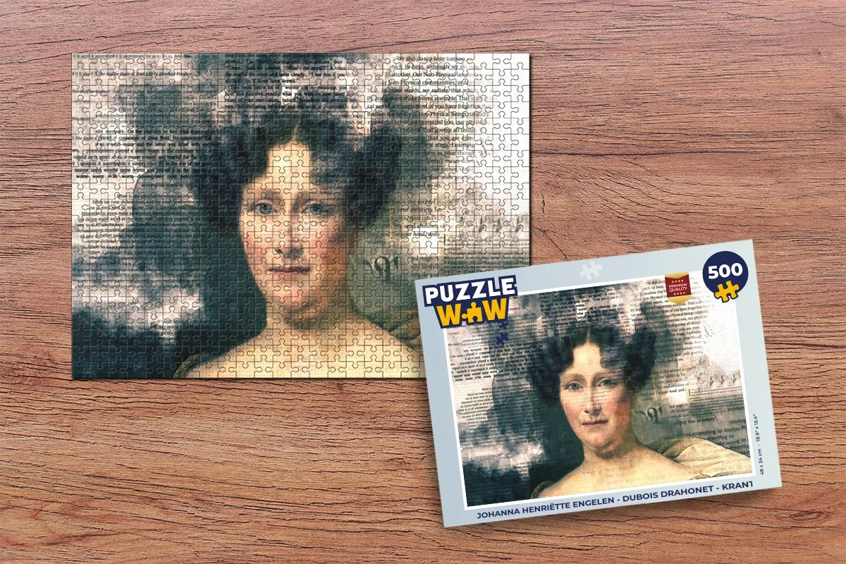PuzzleWow Johanna Henriëtte Engelen - Dubois Drahonet Legpuzzel 500 Stuks - Multicolor