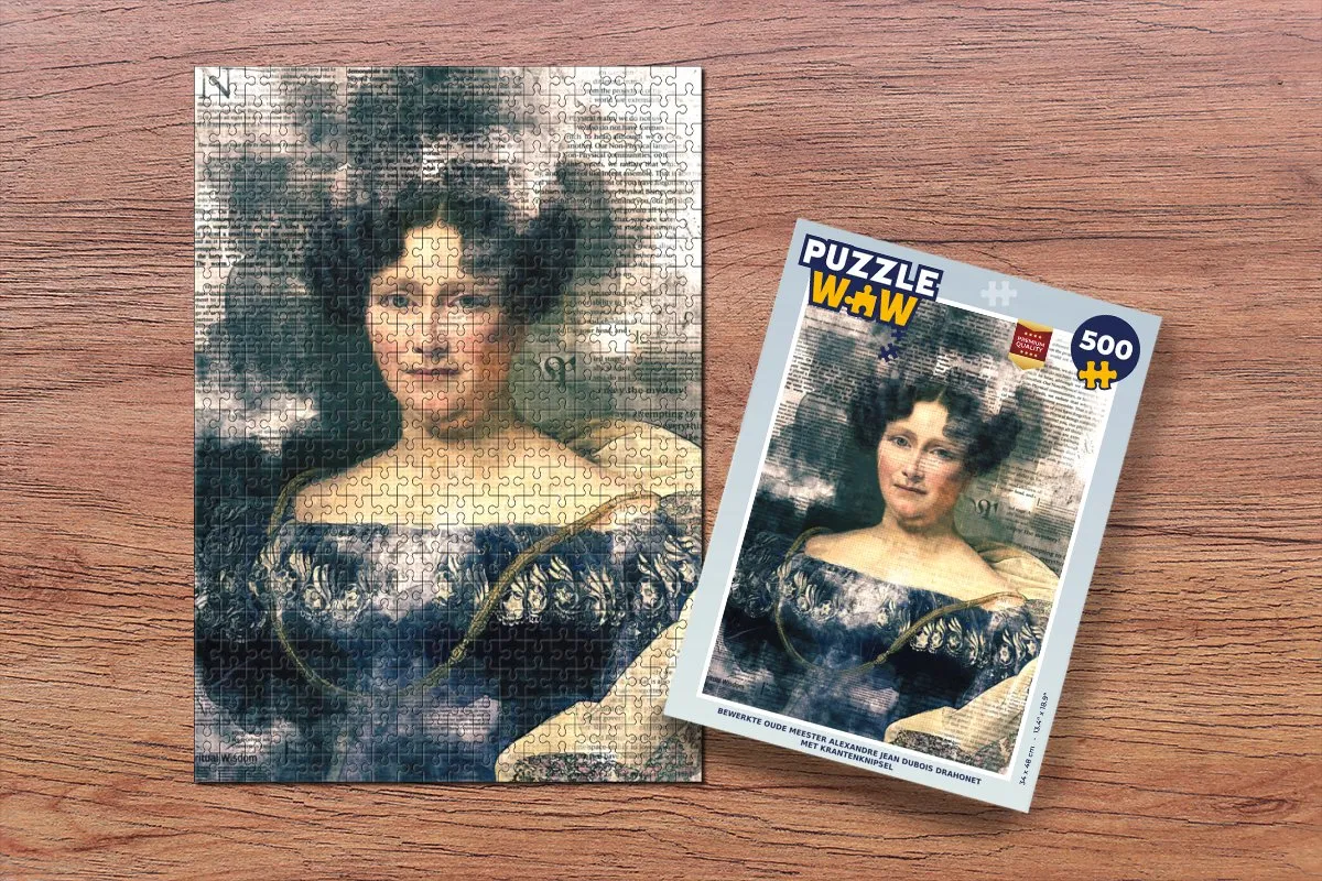 PuzzleWow Johanna Henriëtte Engelen - Dubois Drahonet Legpuzzel 500 Stuks - Multicolor