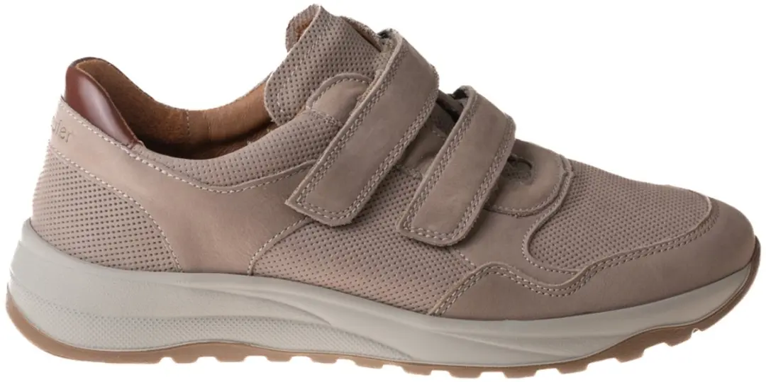 Waldlaufer Klittenbandschoen 662301 302 060 Beige Cognac Wijdte K