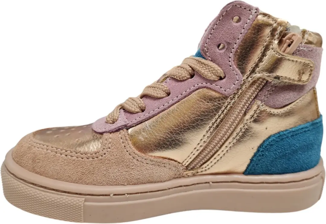Kipling Erica A Champagne 0755 Meisjes Sneakers - 33 - Goud