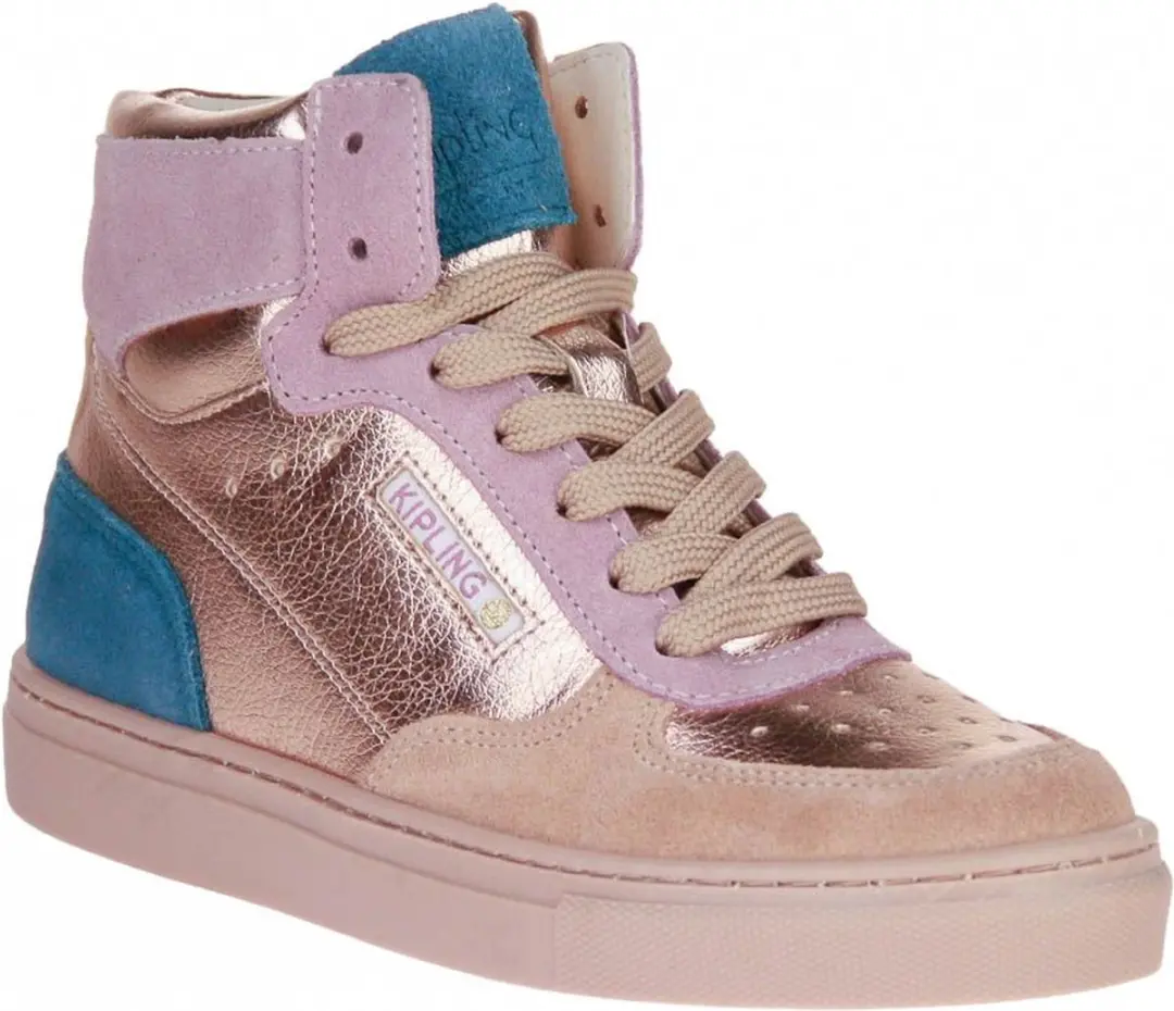 Kipling Erica A Champagne 0755 Meisjes Sneakers - 33 - Goud