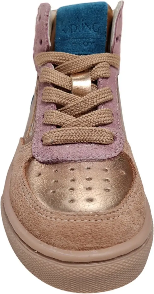 Kipling Erica A Champagne 0755 Meisjes Sneakers - 33 - Goud
