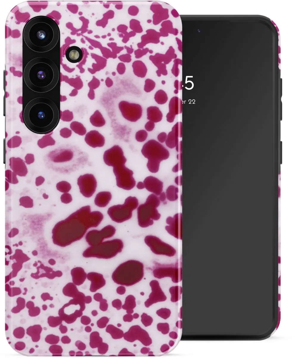 Selencia Hoesje Samsung Galaxy S25 Cosmic Orchid