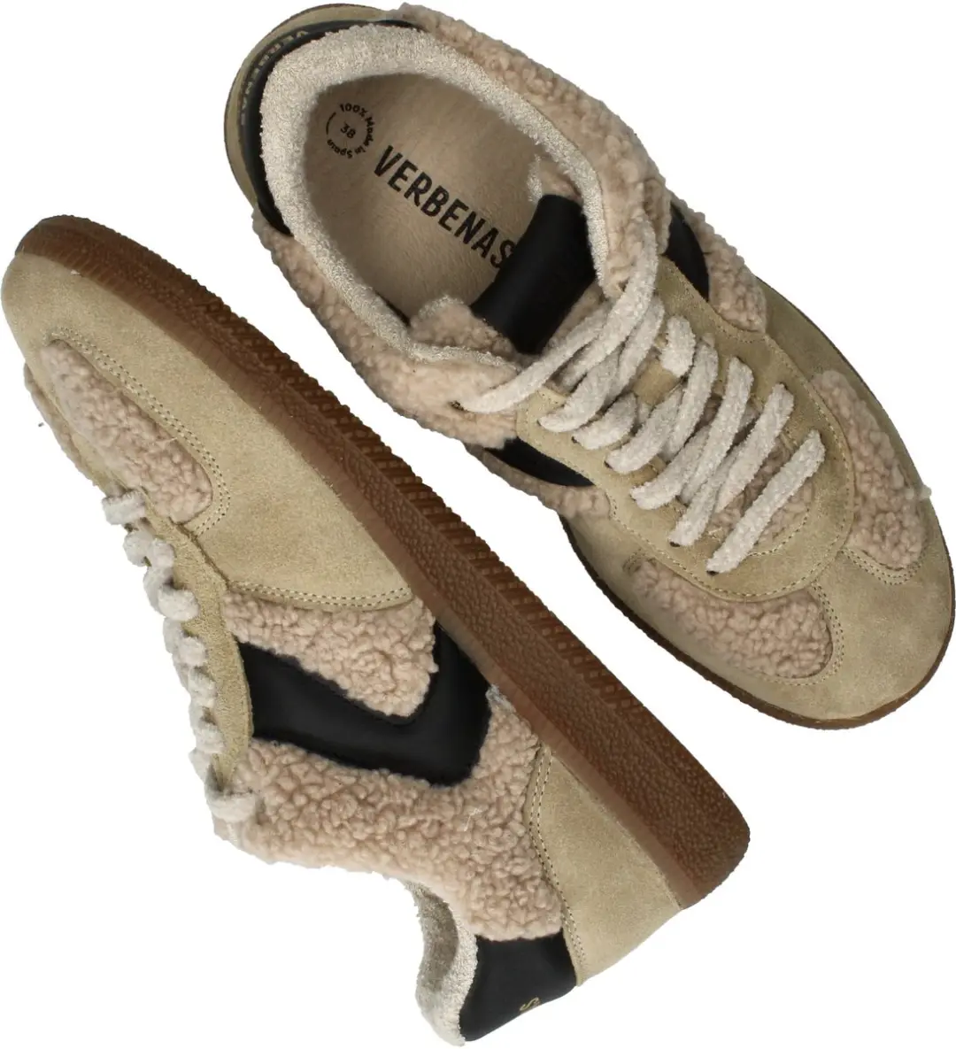 Verbenas Sora Sneakers - Dames - Beige - afbeelding 6 van 6