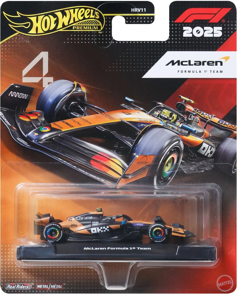 Hot Wheels Premium F1 McLaren Lando Norris JKD88