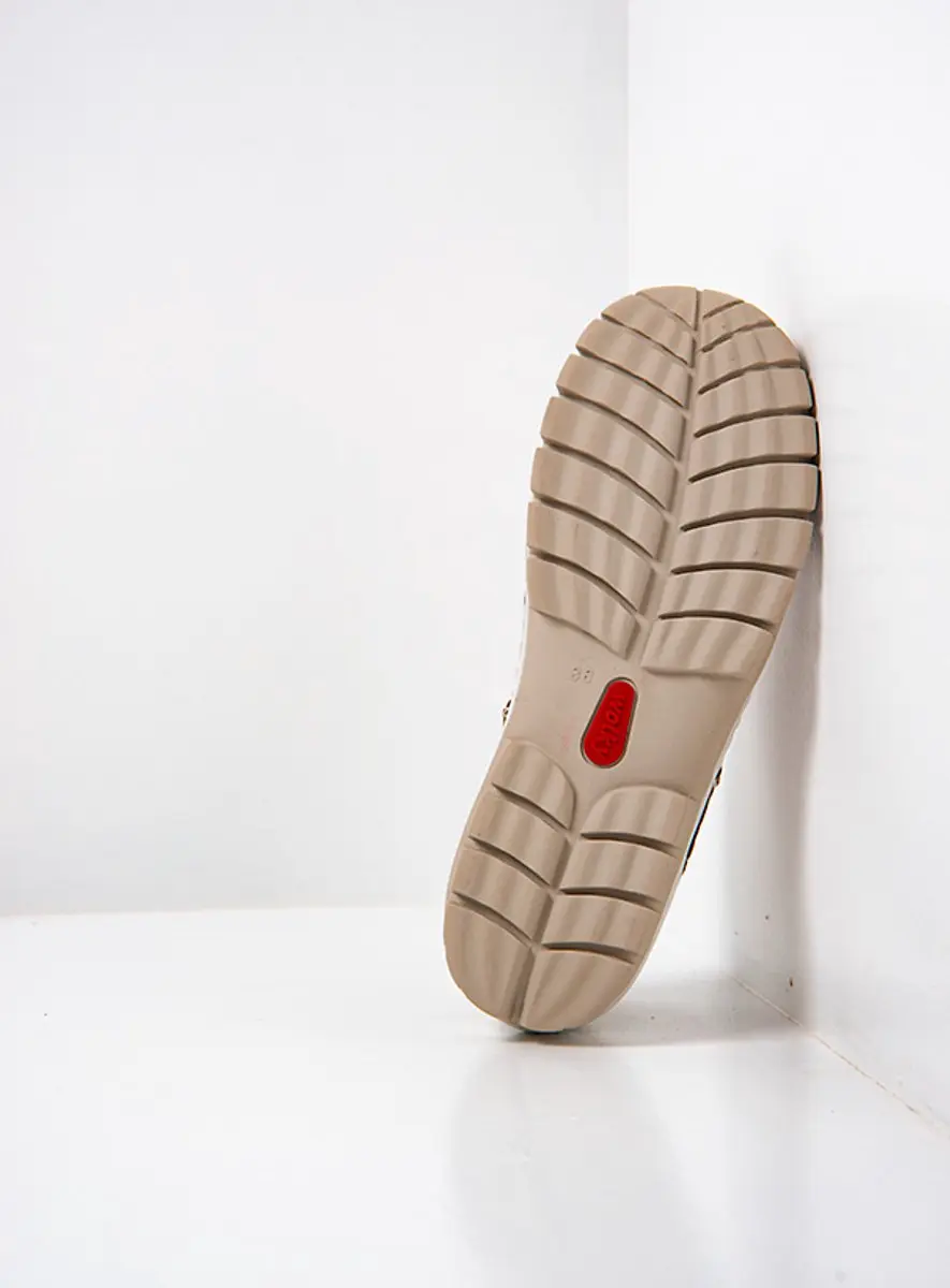 Wolky Dames Hoge Veterschoenen 04700 Beige - Maat 43 - afbeelding 6 van 6
