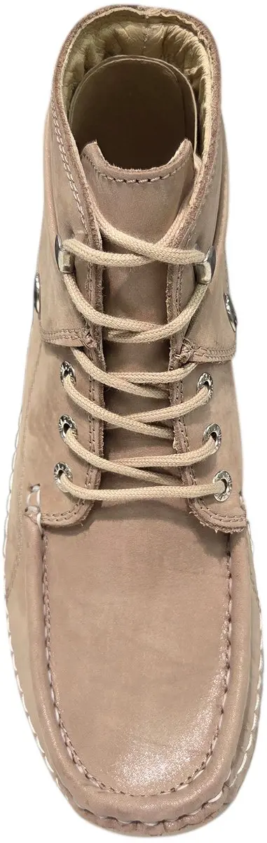 Wolky Dames Hoge Veterschoenen 04700 Beige - Maat 43 - afbeelding 2 van 6