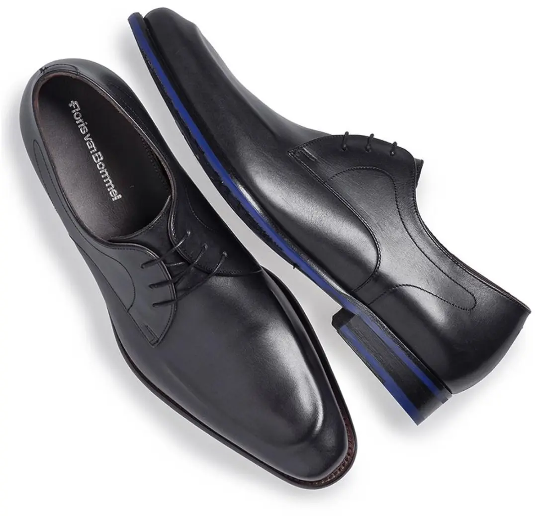 Floris van Bommel Nette Schoen SFM-30465-31-01 Donker Grijs Wijdte H