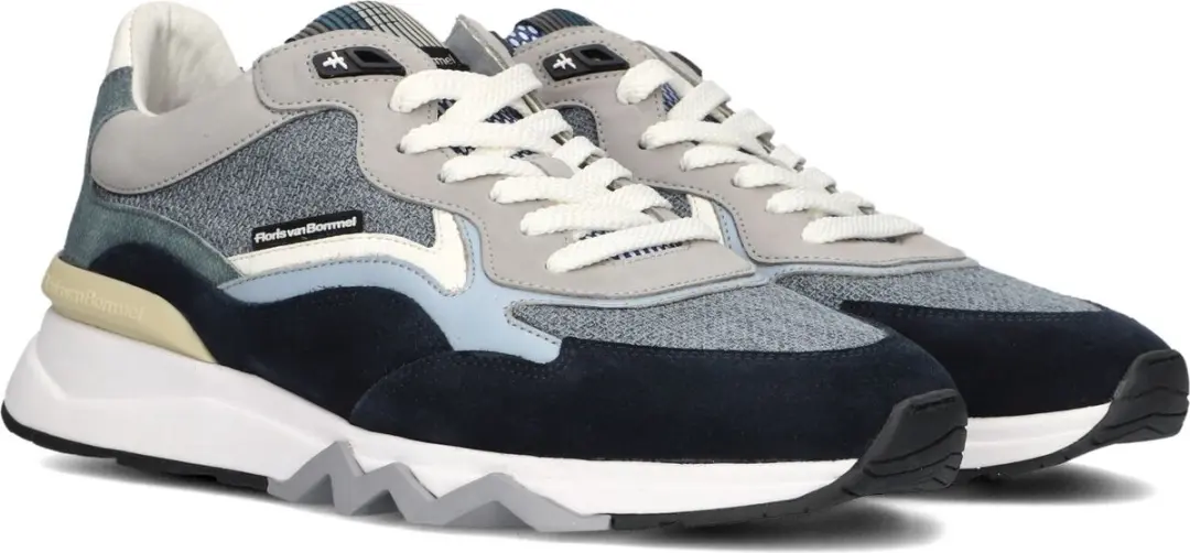 Floris van Bommel De Zager Sneakers Sfm-10178 - Blauw - Maat 44⅔ - afbeelding 4 van 6