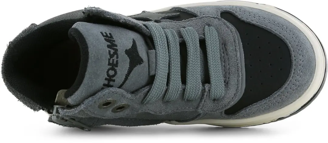 Shoesme Grijze Sneaker - Sneakers Kinderen - Jongens - Grey - Suède - Maat 28 - afbeelding 3 van 6