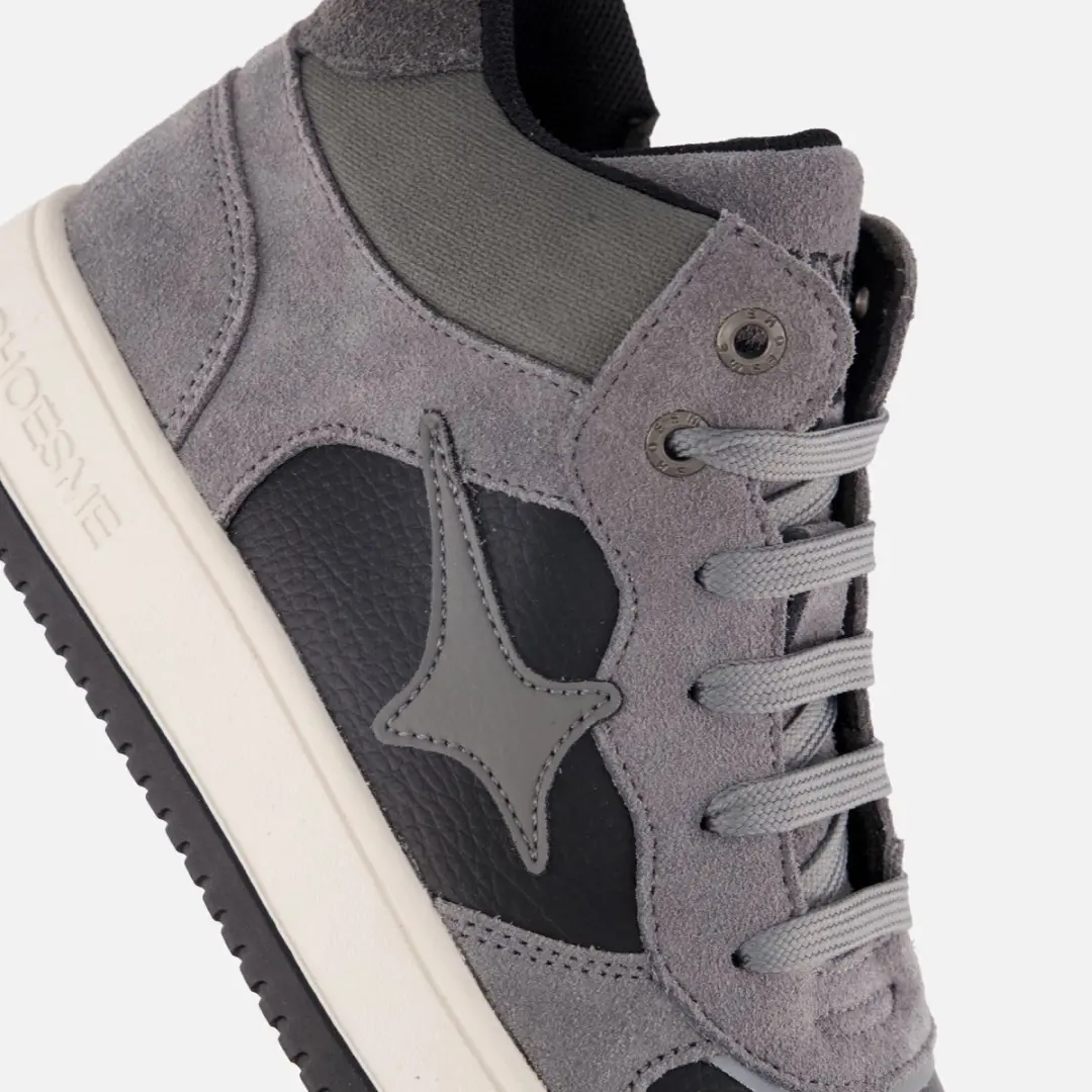 Shoesme Grijze Sneaker - Sneakers Kinderen - Jongens - Grey - Suède - Maat 28 - afbeelding 6 van 6