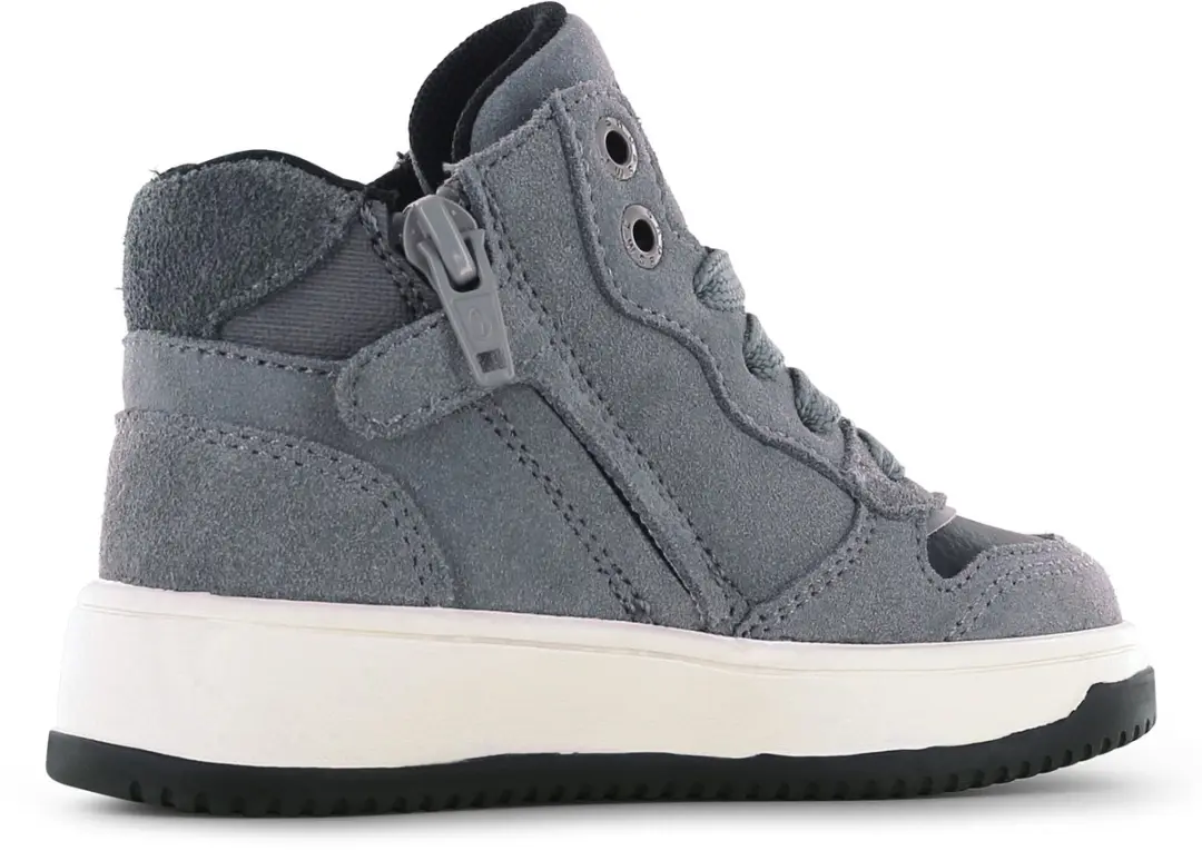 Shoesme Grijze Sneaker - Sneakers Kinderen - Jongens - Grey - Suède - Maat 28 - afbeelding 2 van 6