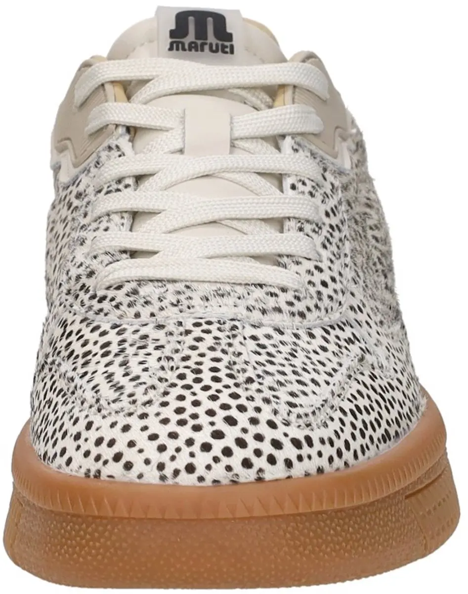 Maruti Yale Leren Sneakers Dames - Beige - afbeelding 3 van 6