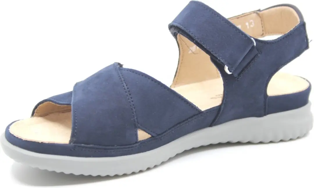 Hartjes 132.1116 Blauwe Dames Sandaal - Wijdte G