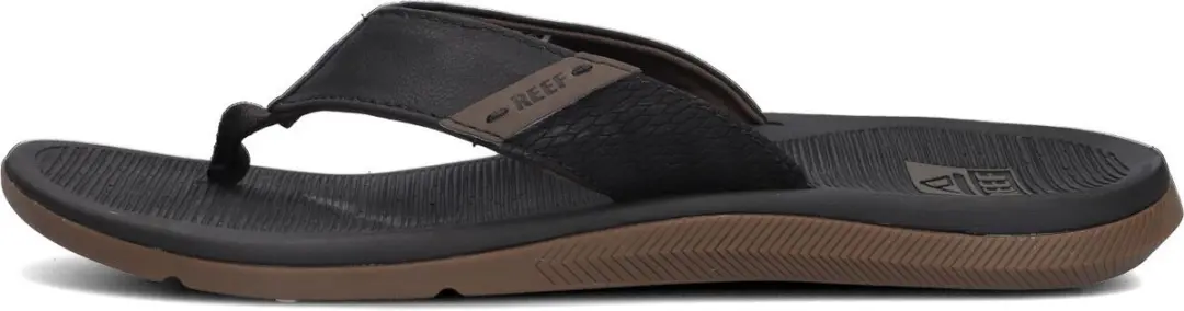 Reef Santa Anablack Heren Teenslipper 46 - Zwart