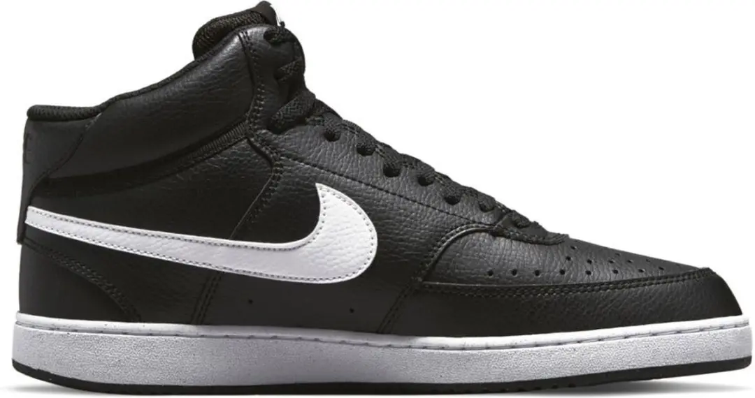 Nike Court Vision Mid Next Nature Sneakers 45 - Zwart - afbeelding 3 van 6