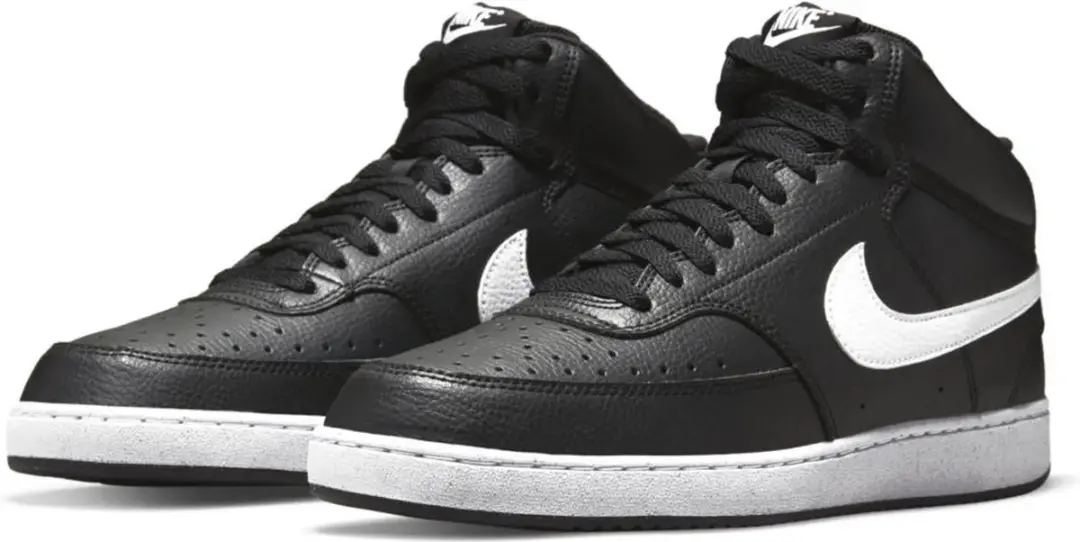 Nike Court Vision Mid Next Nature Sneakers 45 - Zwart - afbeelding 2 van 6