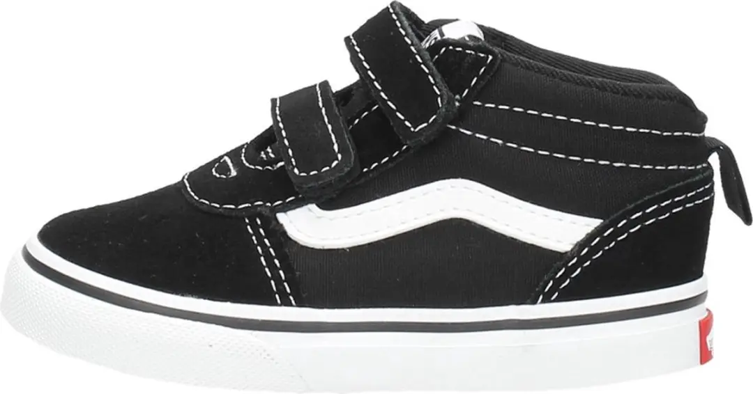 Vans Ward Mid V Sneakers - Suede/Canvas Zwart/Wit