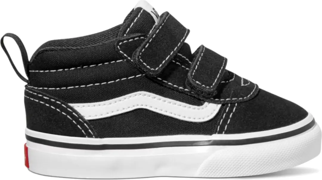 Vans Ward Mid V Sneakers - Suede/Canvas Zwart/Wit