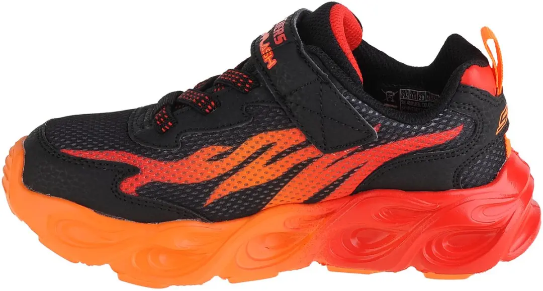 Skechers Thermo Flash 400103L-BKRD Sneakers - Zwart