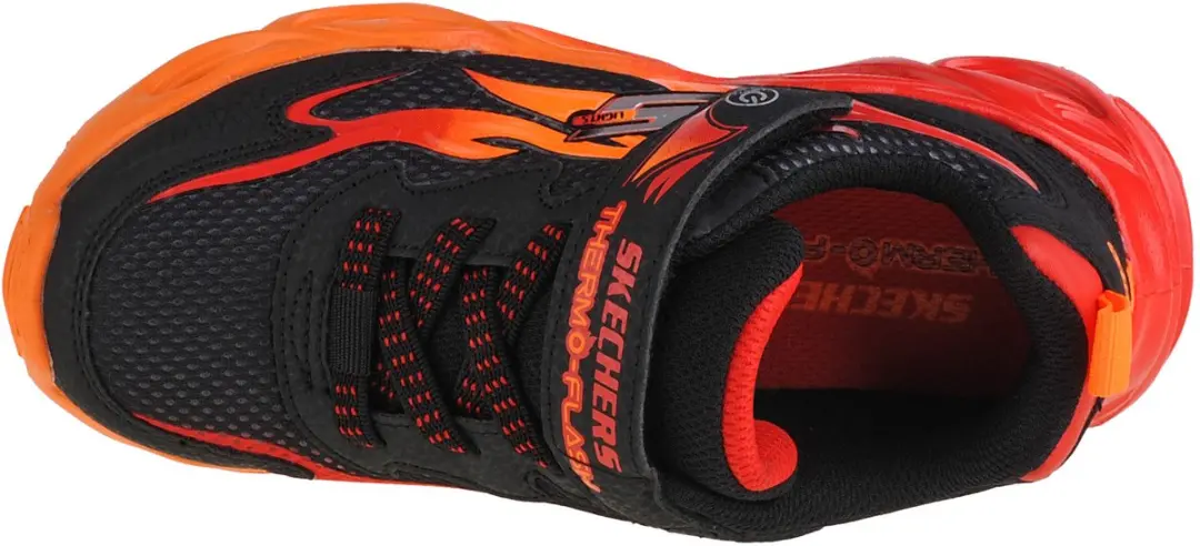 Skechers Thermo Flash 400103L-BKRD Sneakers - Zwart