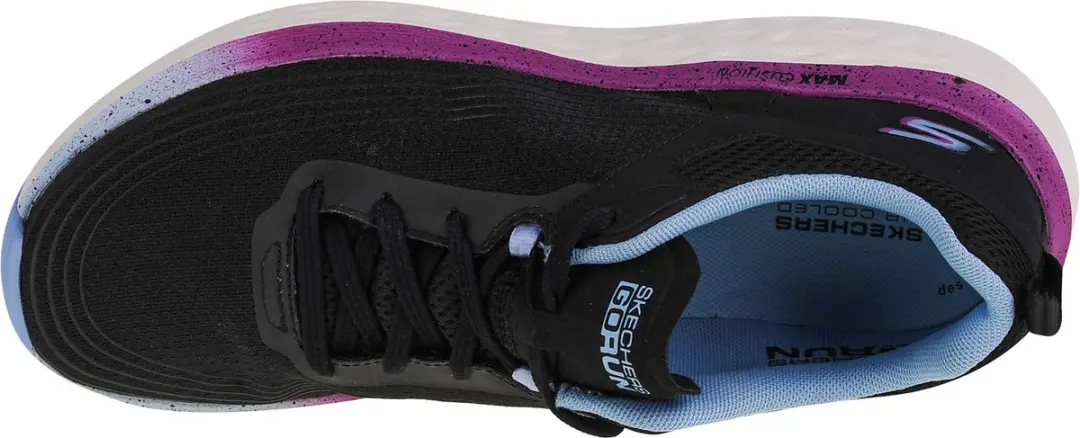 Skechers Max Cushioning Delta 129118-BKBL Hardloopschoenen - Zwart - afbeelding 3 van 5