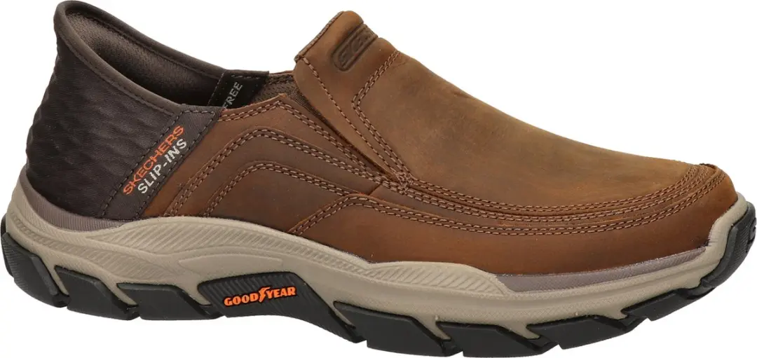 Skechers Respected Elgin Heren Instappers - Bruin - afbeelding 2 van 6