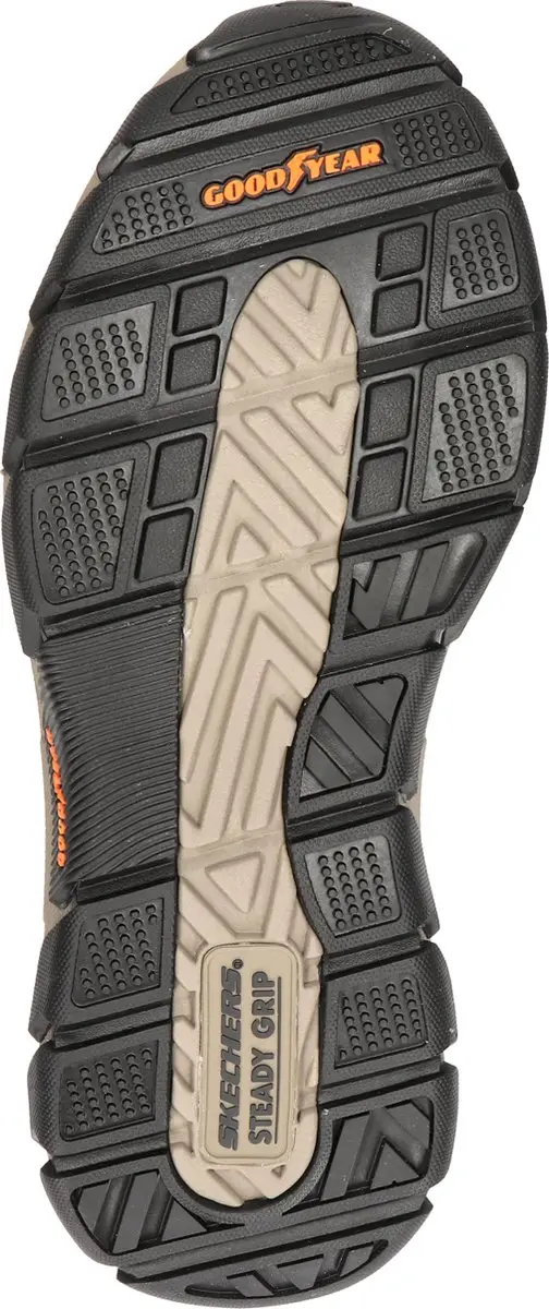 Skechers Respected Elgin Heren Instappers - Bruin - afbeelding 6 van 6