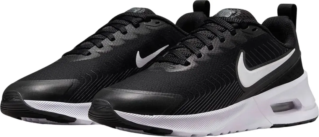 Nike Air Max Nuaxis Dames Sneakers - Zwart/Wit - afbeelding 2 van 6