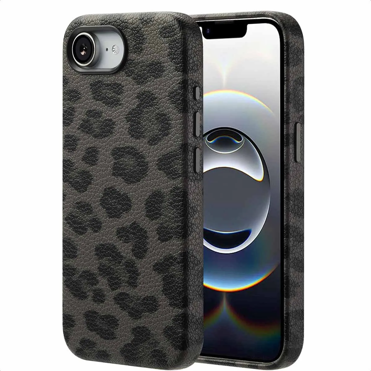 Selencia Hoesje iPhone 16e Midnight Black