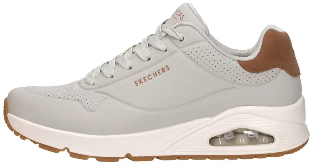 Skechers Uno Stand On Air Sneakers - Heren - Beige - afbeelding 2 van 6