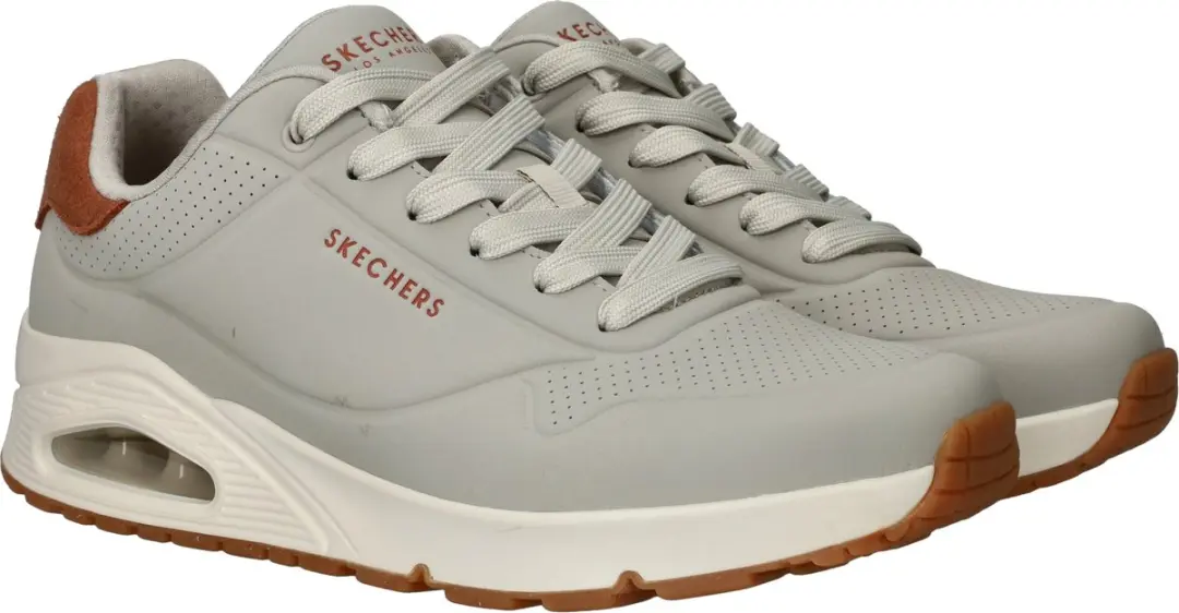 Skechers Uno Stand On Air Sneakers - Heren - Beige - afbeelding 4 van 6