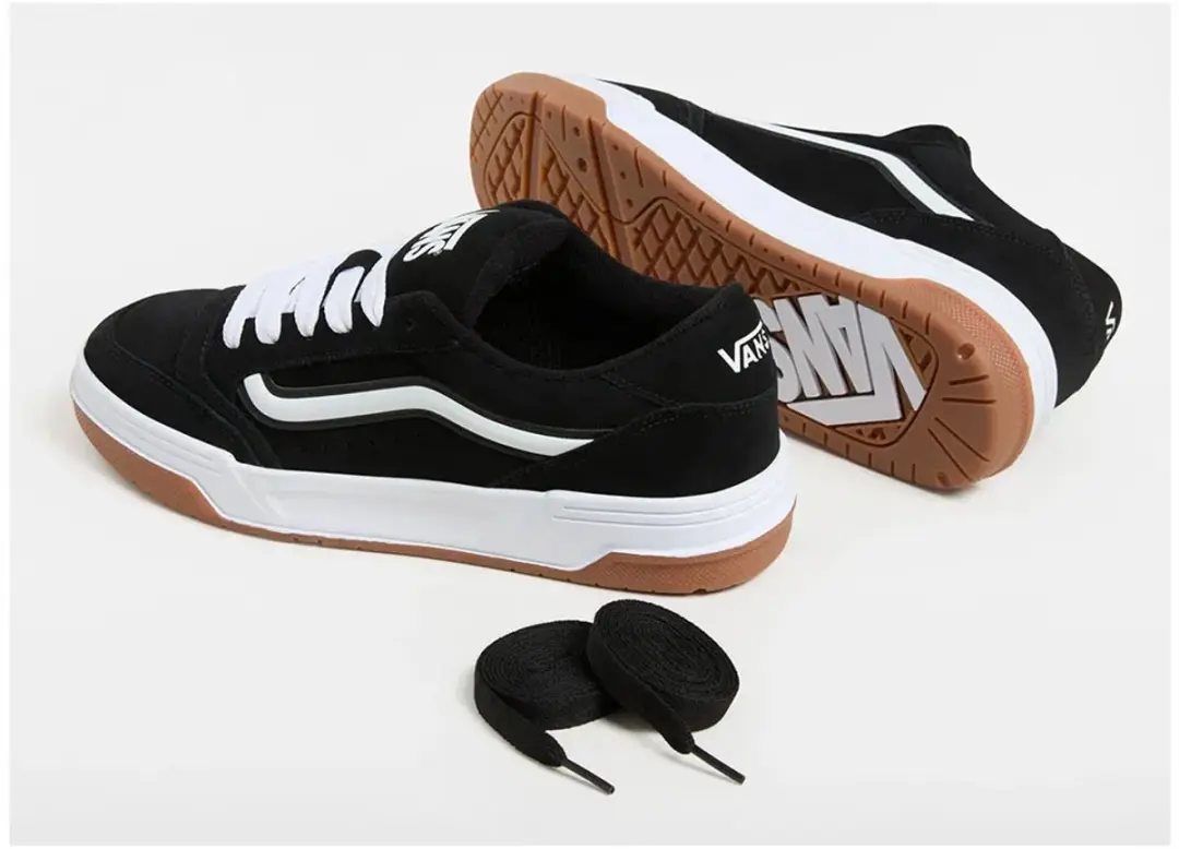 Vans Hylane Dames Sneakers 38 - Zwart/Wit