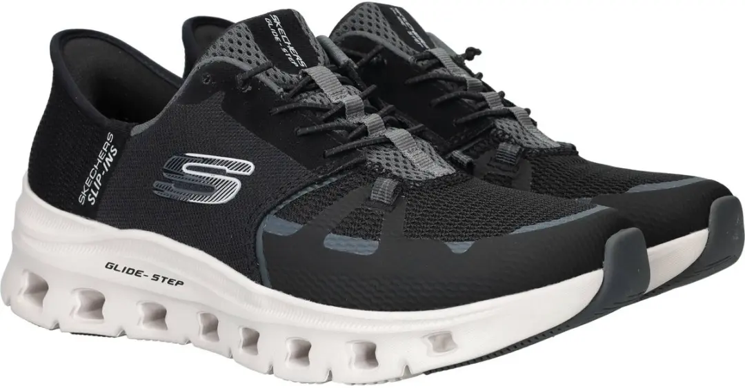Skechers GLIDE-STEP PRO Dames Instappers - Zwart / Charcoal - afbeelding 4 van 6