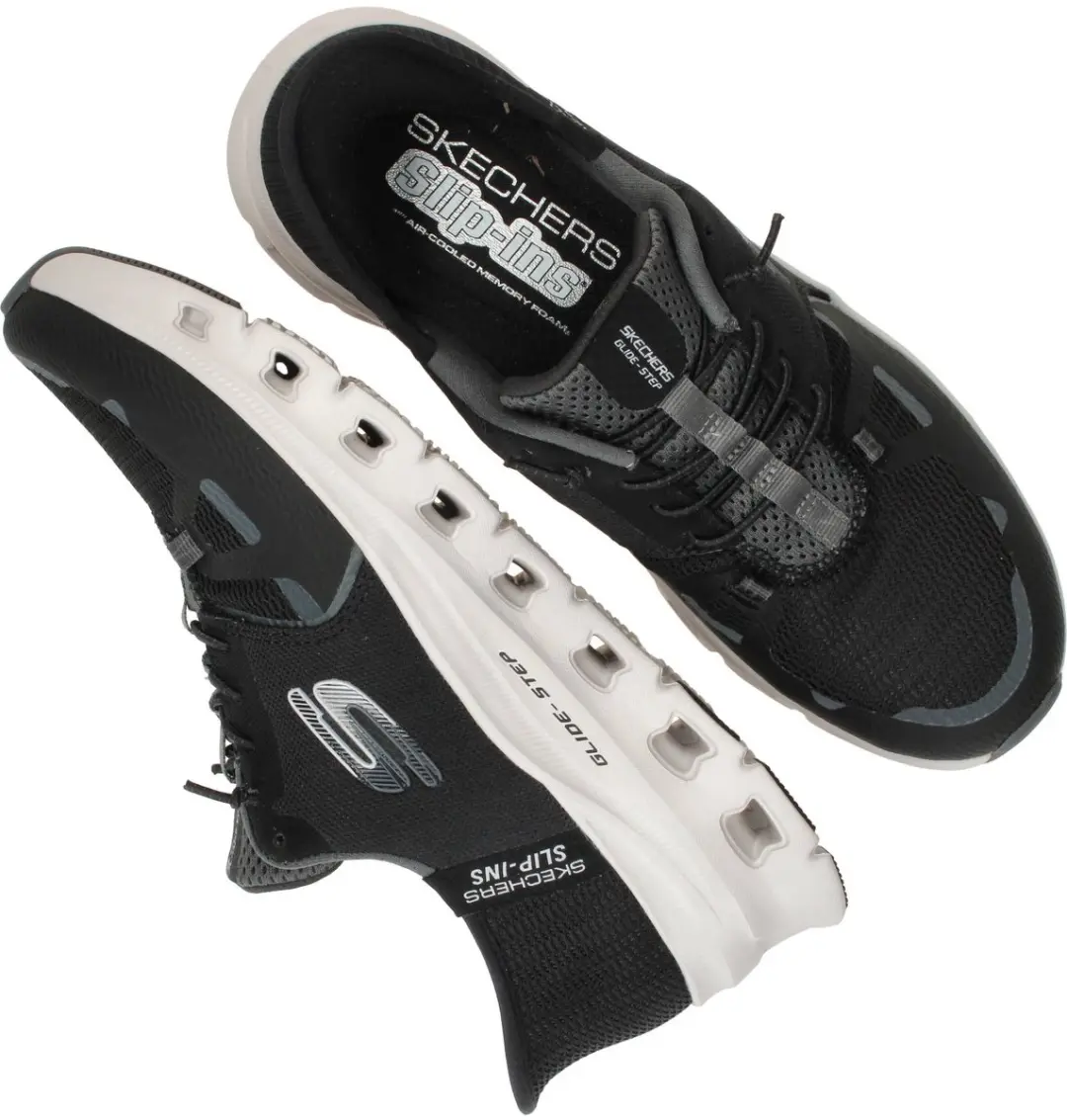 Skechers GLIDE-STEP PRO Dames Instappers - Zwart / Charcoal - afbeelding 6 van 6