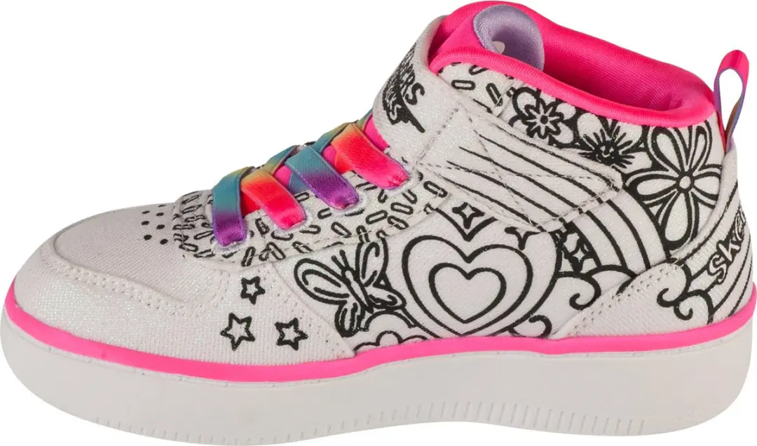 Skechers Sport Court 92 Color Me Kicks Sneakers 27 - Wit