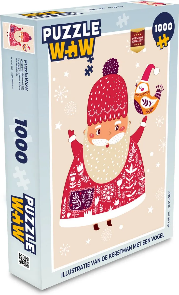 PuzzleWow Kerstpuzzel 1000 Stuks