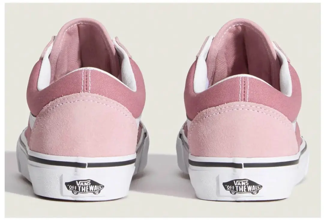 Vans Old Skool Sneakers - Maat 35 - Roze/Wit - afbeelding 4 van 6