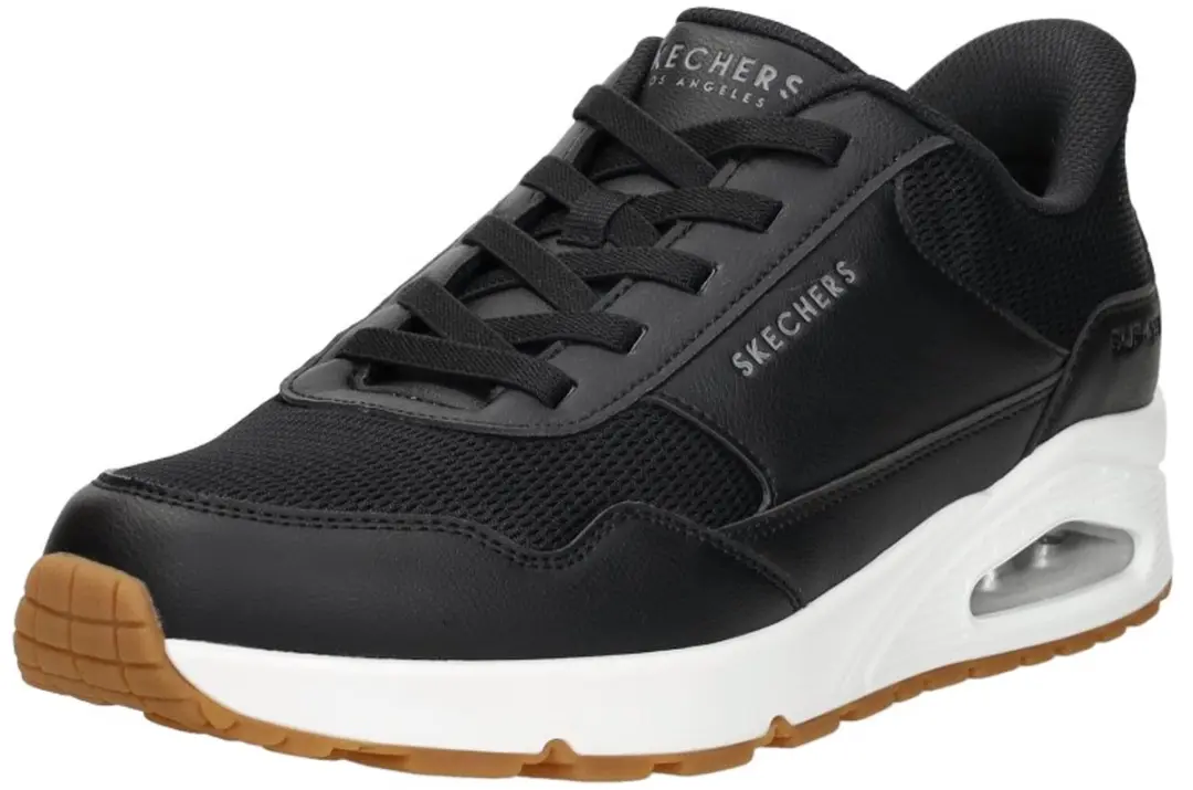 Skechers Slip-Ins Uno Banksia Sneakers - Zwart