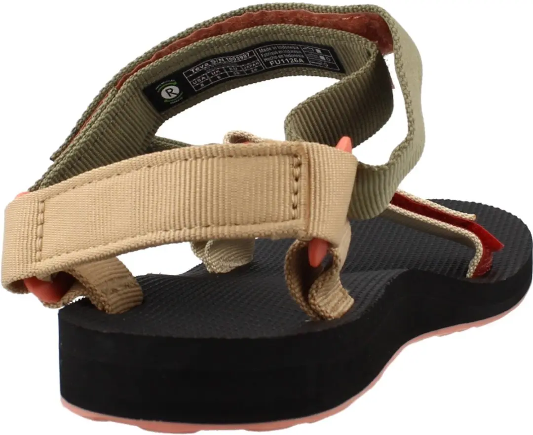 Teva W Original Universal Dames Sandalen - 39 - BURNT Groen MULTI - afbeelding 4 van 6