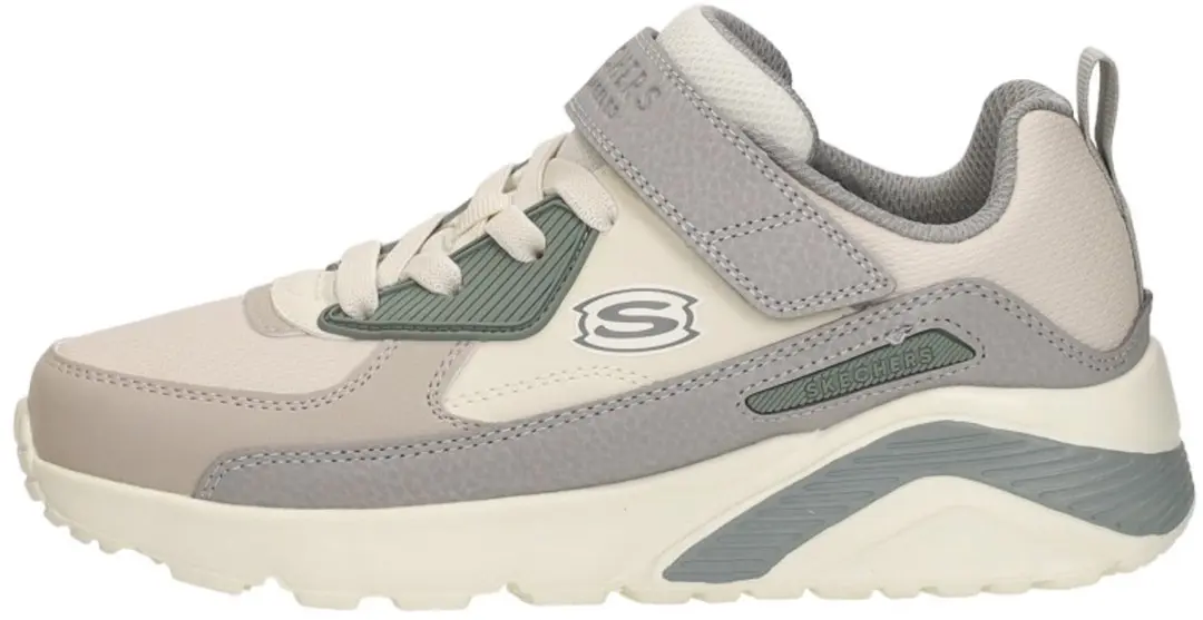Skechers Uno Lite Klittenband Laag Sneakers - Gebroken wit - afbeelding 2 van 6