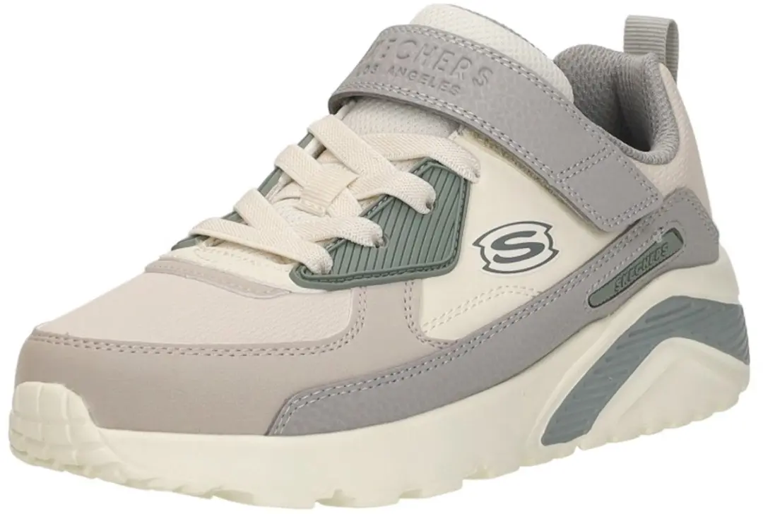 Skechers Uno Lite Klittenband Laag Sneakers - Gebroken wit - afbeelding 4 van 6