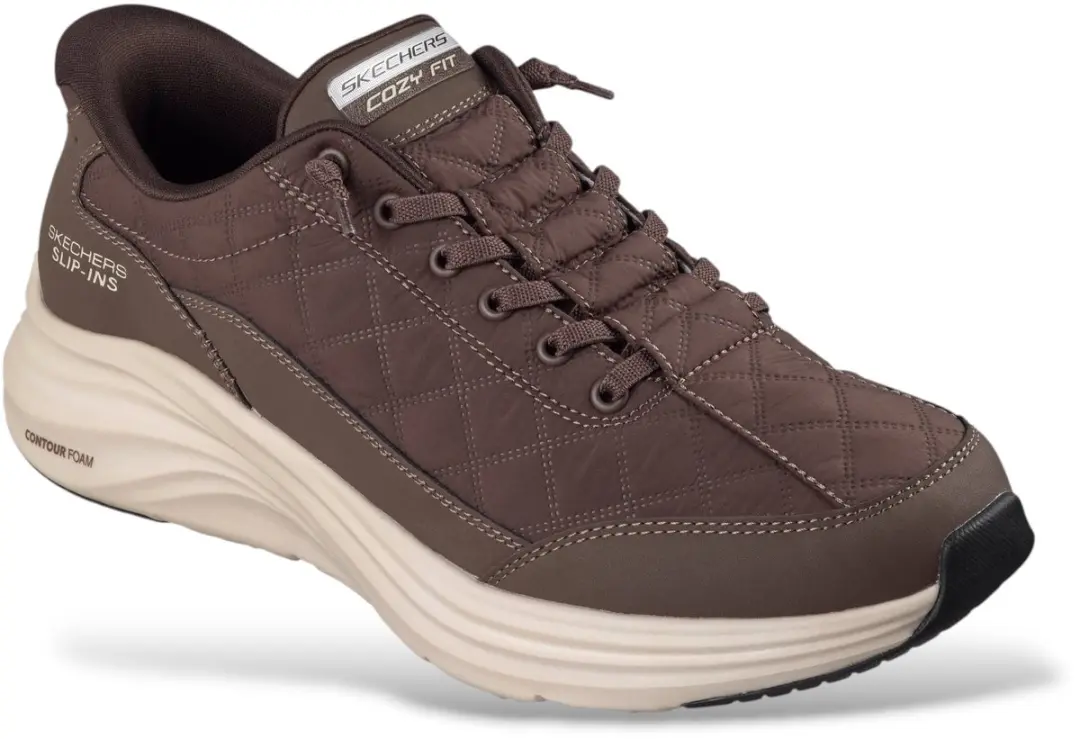 Skechers Cozy Fit Slip-ins Contour Foam - Bruin - afbeelding 6 van 6