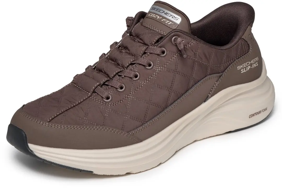 Skechers Cozy Fit Slip-ins Contour Foam - Bruin - afbeelding 4 van 6
