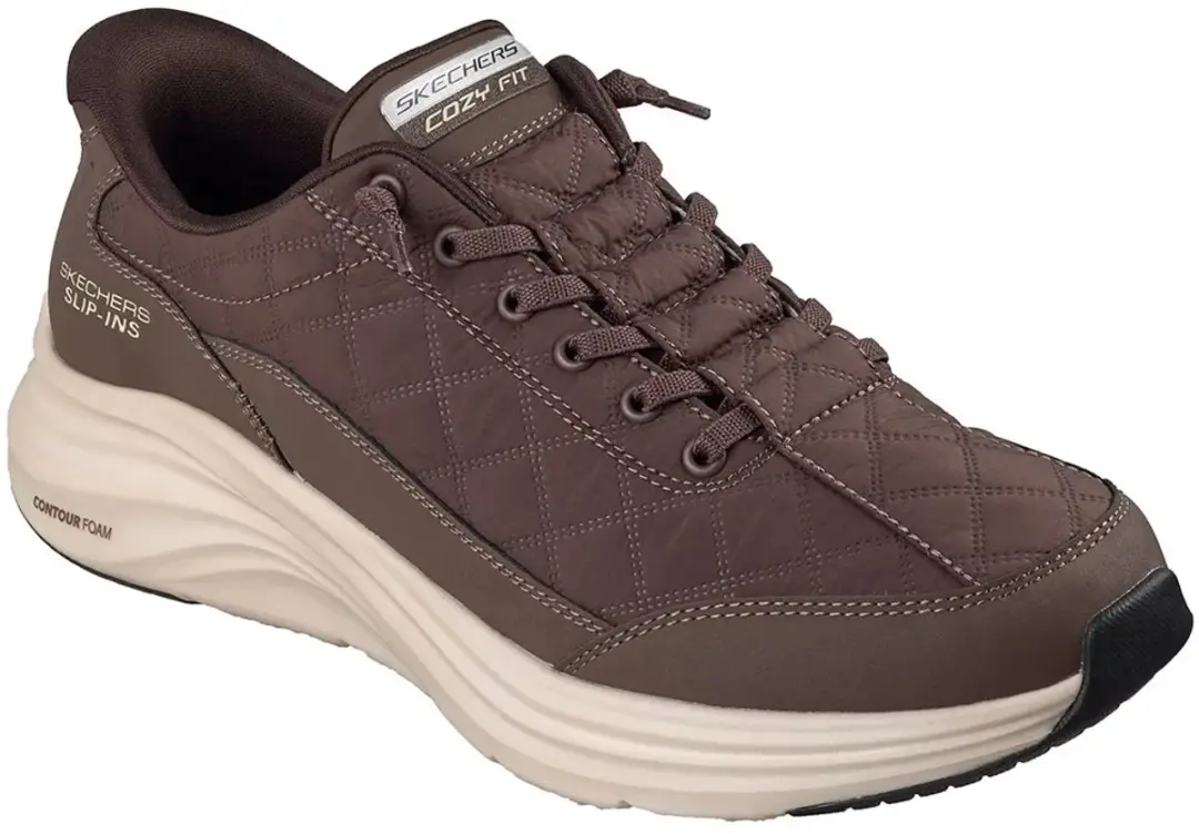 Skechers Cozy Fit Slip-ins Contour Foam - Bruin - afbeelding 3 van 6