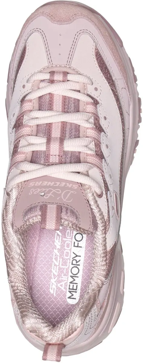 Skechers D'Lites Modern Classic Dames Sneakers - Mauve - afbeelding 6 van 6
