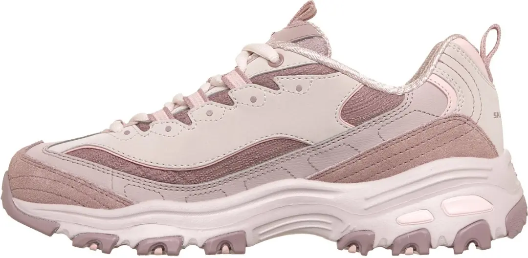 Skechers D'Lites Modern Classic Dames Sneakers - Mauve - afbeelding 5 van 6