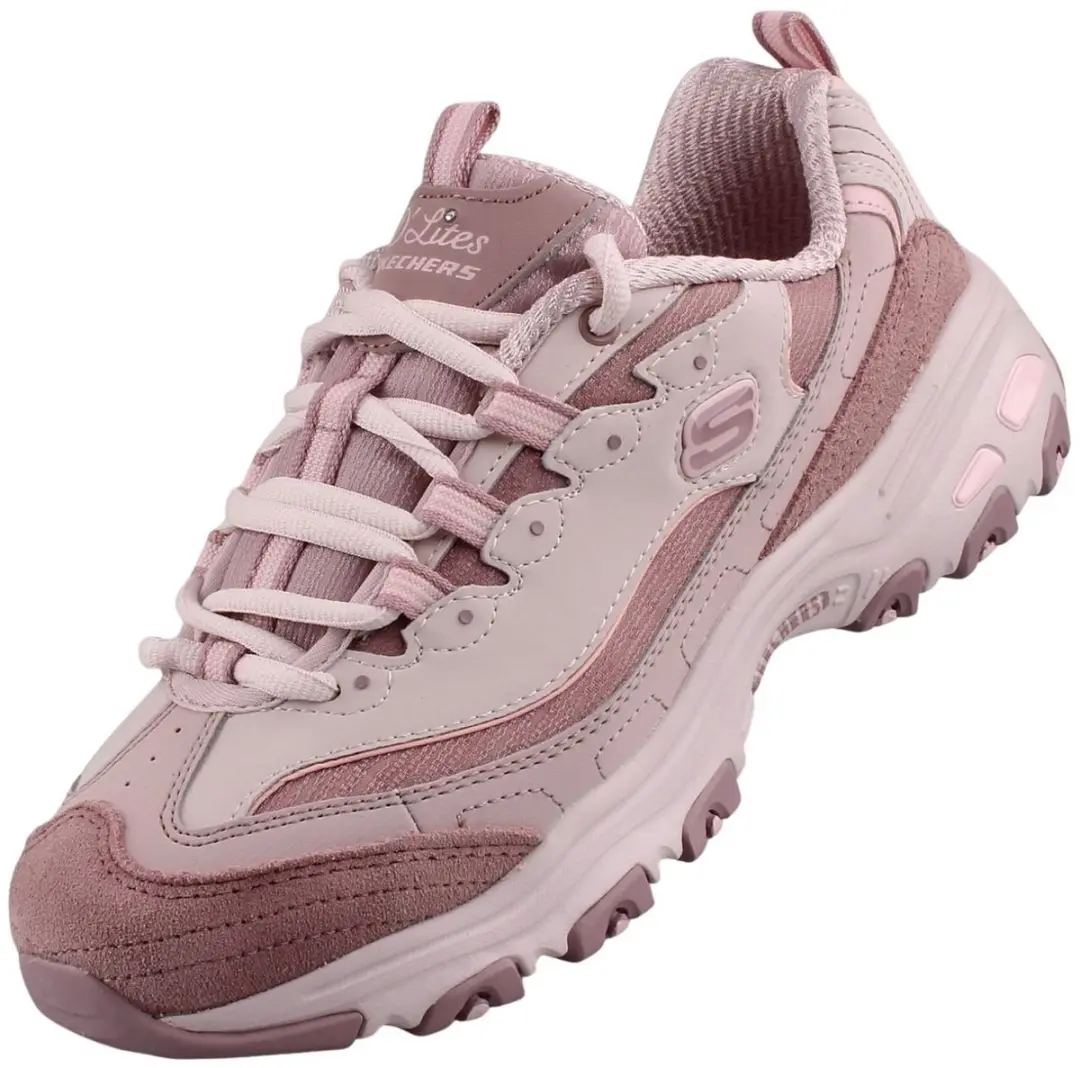 Skechers D'Lites Modern Classic Dames Sneakers - Mauve - afbeelding 2 van 6